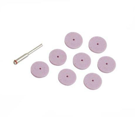 Hobby Tool Accesories - 8 Piece - Aluminium Oxide Grinding Disc