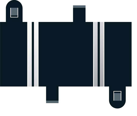 Scalextric - Advanced Track System - Short Straight 78mm