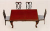 Dining Table(Rectangular) & 4 Chairs