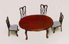 Dining Table (Oval) & 4 Chairs