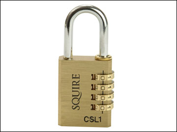 Squire - Brass Combination Padlock 38mm