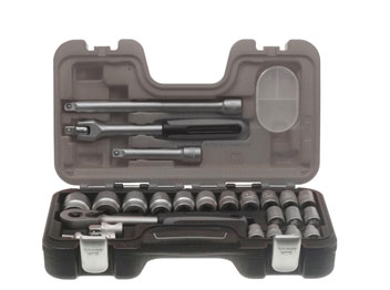 Bahco 1/2in Square Drive Socket Set 24-Piece