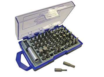 Faithfull Security Bit Set 61-Piece