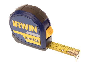 Irwin Standard Pocket Tape 5m/16ft bulk