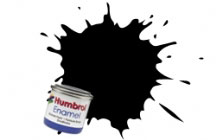 Humbrol Model Paint - 85 - Satin Coal Black