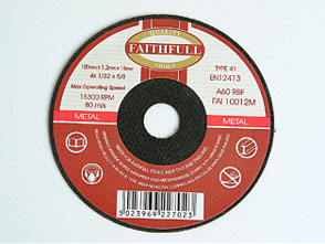 Cut Off Disc for Metal 100 x 1.2 x 16mm